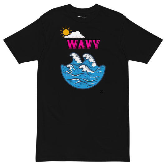 WAVY GRAPHIC TEE