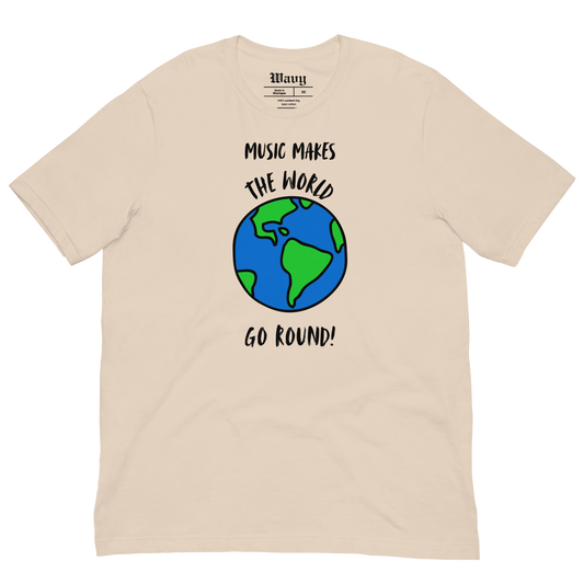 Music Make the World Go Round Shirt